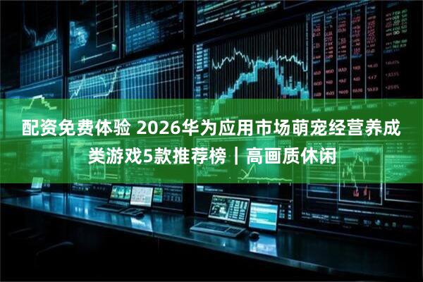 配资免费体验 2026华为应用市场萌宠经营养成类游戏5款推荐榜｜高画质休闲